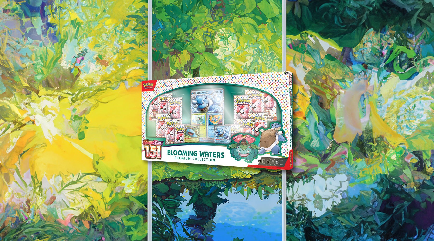 De Pokémon 151-reeks krijgt een nieuwe release met de "Blooming Waters Premium Collection"! - Animerch