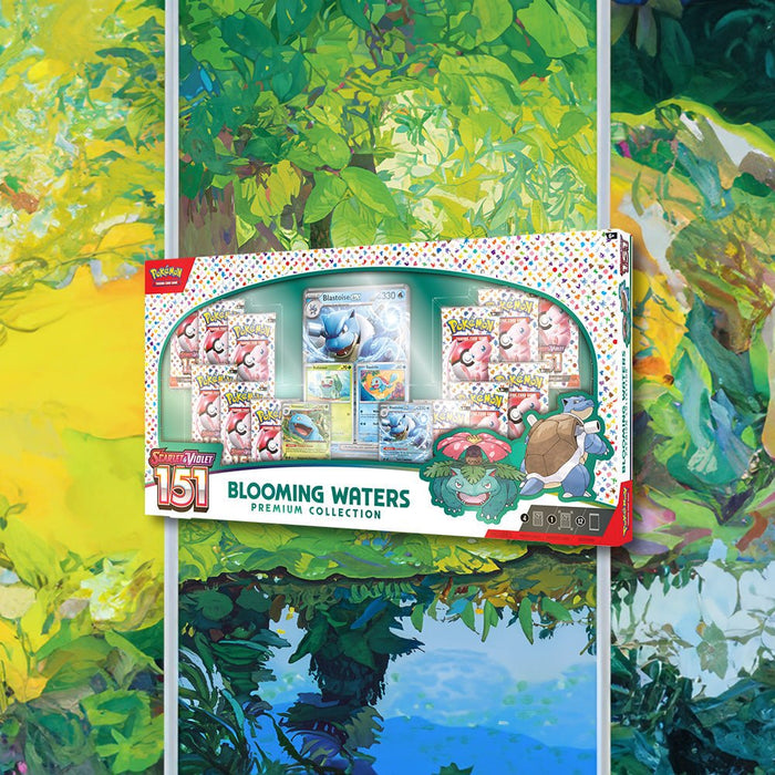De Pokémon 151-reeks krijgt een nieuwe release met de "Blooming Waters Premium Collection"! - Animerch