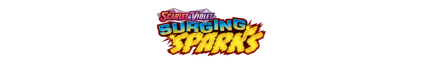 Scarlet & Violet Surging Sparks Logo
