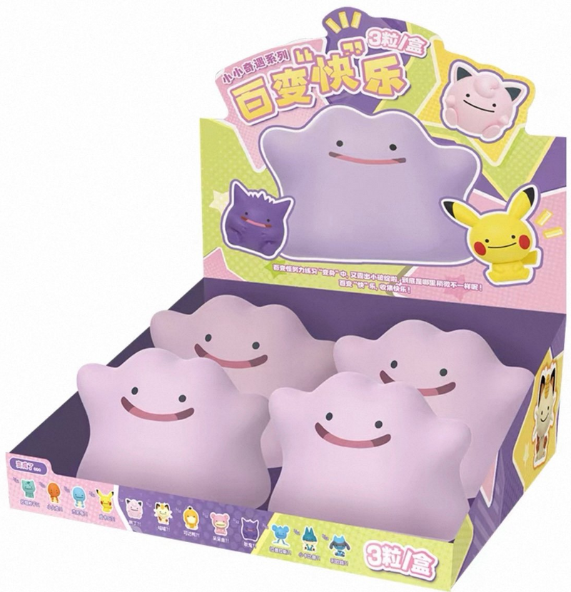 Funism Pokemon Tiny Adventures: Transform! Ditto Q-face Mascot