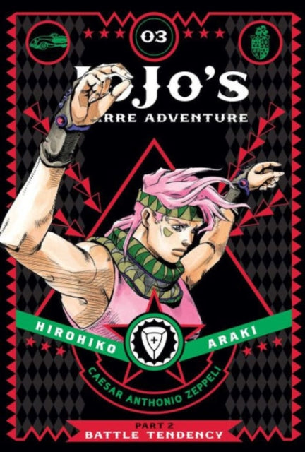 Jojos Bizarre Adventure Manga: Battle Tendency Volume 3 - Engels