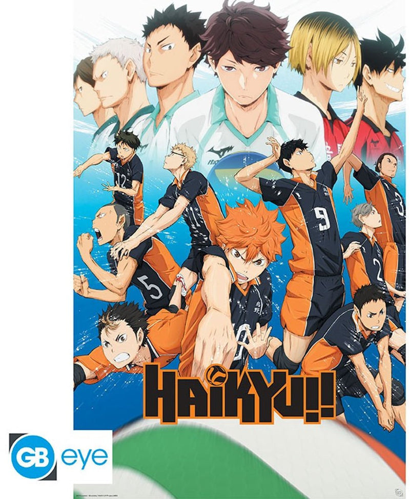 Haikyu!! Key art season 1 poster - 61 x 91,5 cm