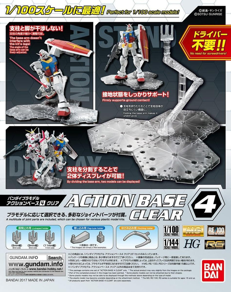 Gundam Action Base 4 Clear