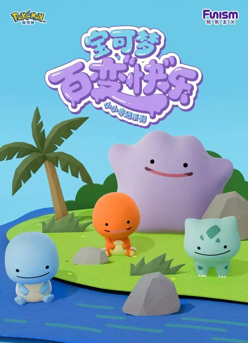 Funism Pokemon Tiny Adventures: Transform! Ditto Q-face Mascot