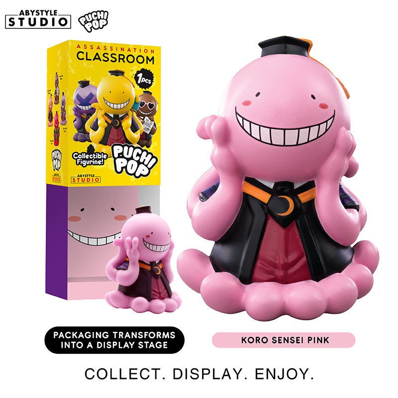 assassination classroom figurine blindbox roze