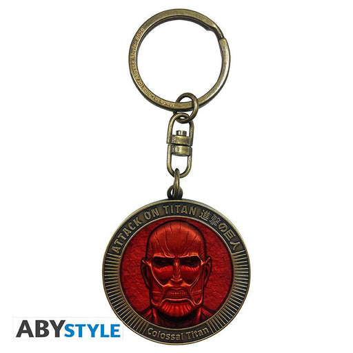 Attack on Titan Colossal Titan Medallion sleutelhanger - Animerch