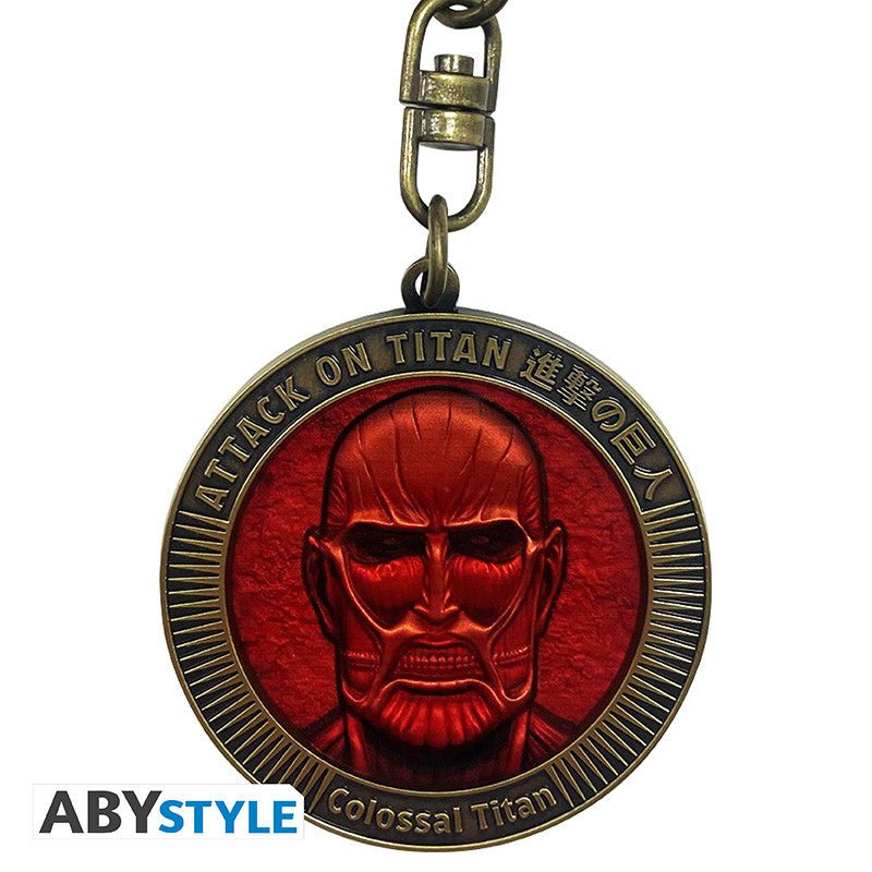 Attack on Titan Colossal Titan Medallion sleutelhanger - Animerch