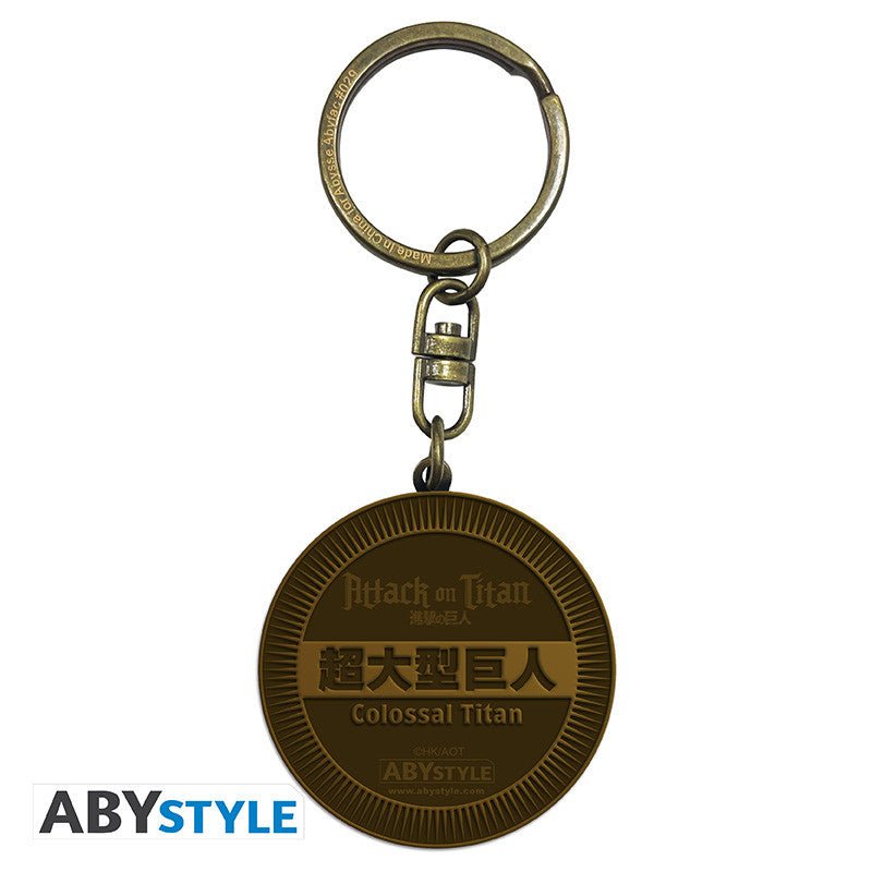 Attack on Titan Colossal Titan Medallion sleutelhanger - Animerch