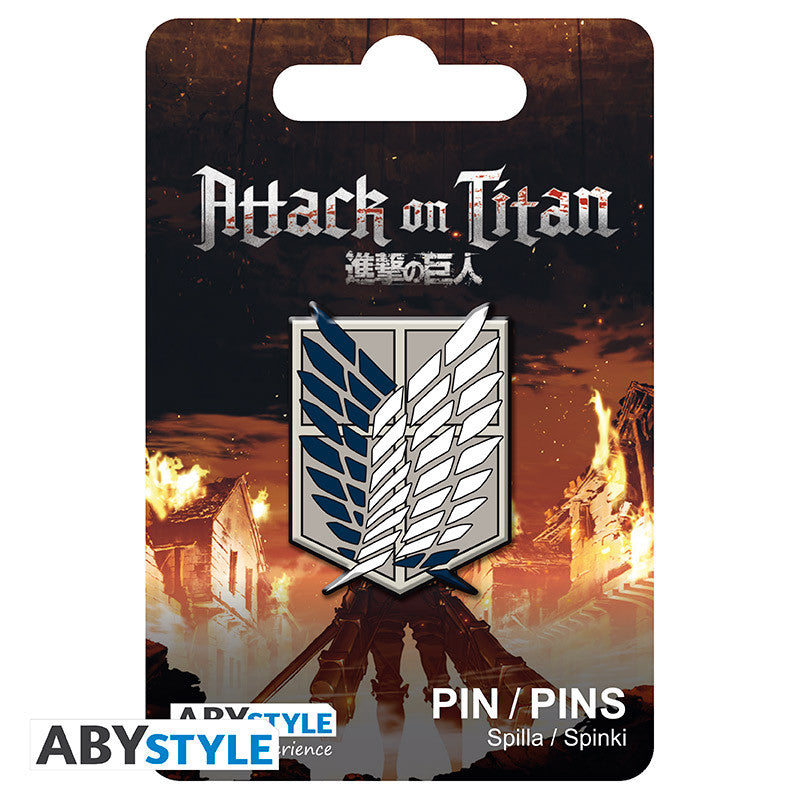 Attack on Titan Scout badge pin