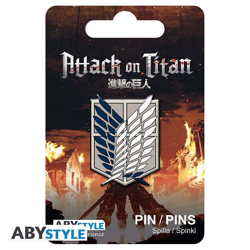 Attack on Titan Scout badge pin - Animerch