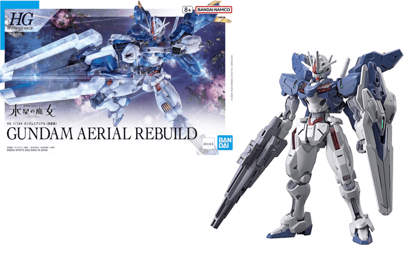 Bandai HG Gundam Aerial Rebuild Mobile Suit Gundam The Witch From Mercury 1 144 - Animerch