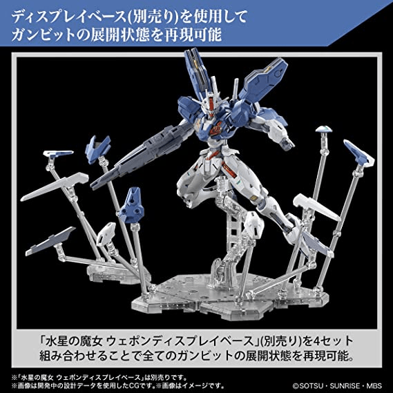 Bandai HG Gundam Aerial Rebuild Mobile Suit Gundam The Witch From Mercury 1 144 - Animerch