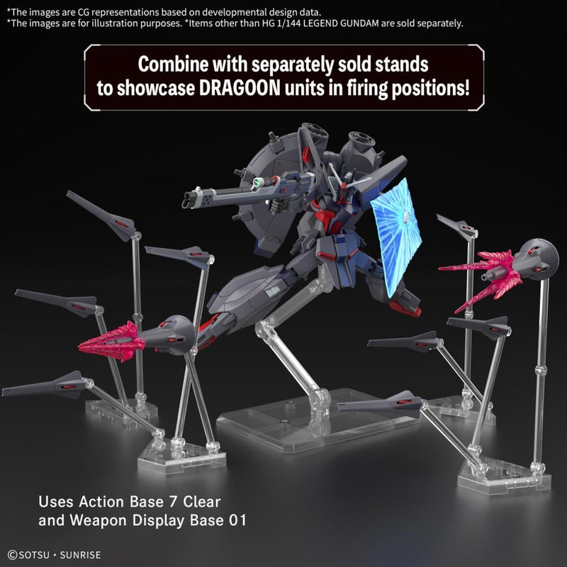 Bandai HG Legend Gundam Mobile Suit Gundam SEED Destiny 1 144 - Animerch