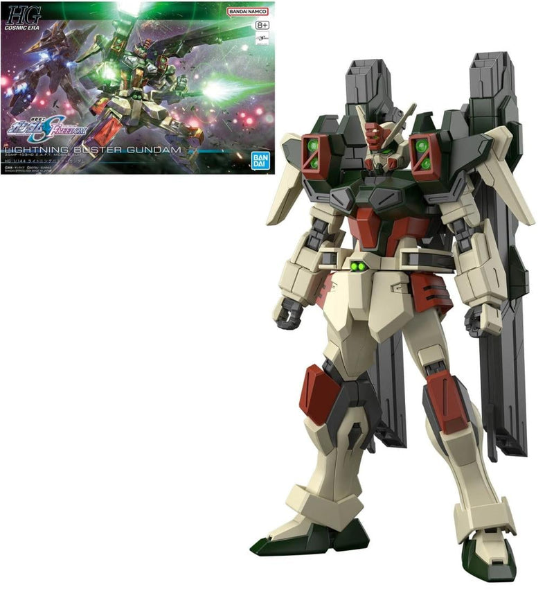 Bandai HG Lightning Buster Gundam Mobile Suit Gundam SEED Freedom 1 144 - Animerch