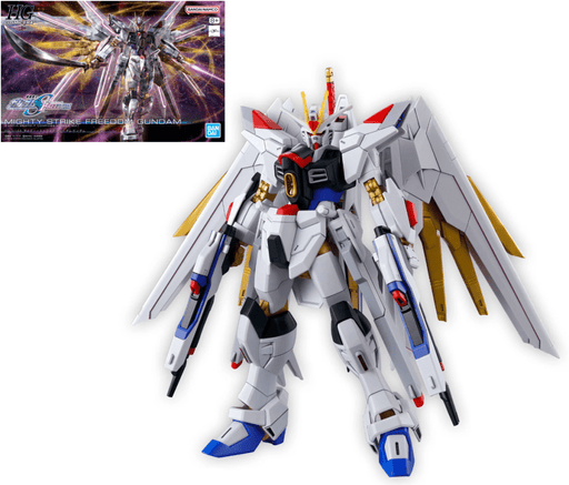 Bandai HG Mighty Strike Freedom Gundam Mobile Suit Gundam SEED Freedom 1 144 - Animerch