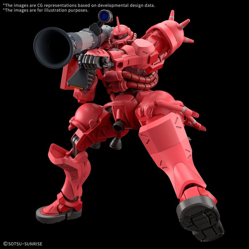 Bandai HG Zaku Char Gq Mobile Suit Gundam GQuuuuuuX 1 144 - Animerch