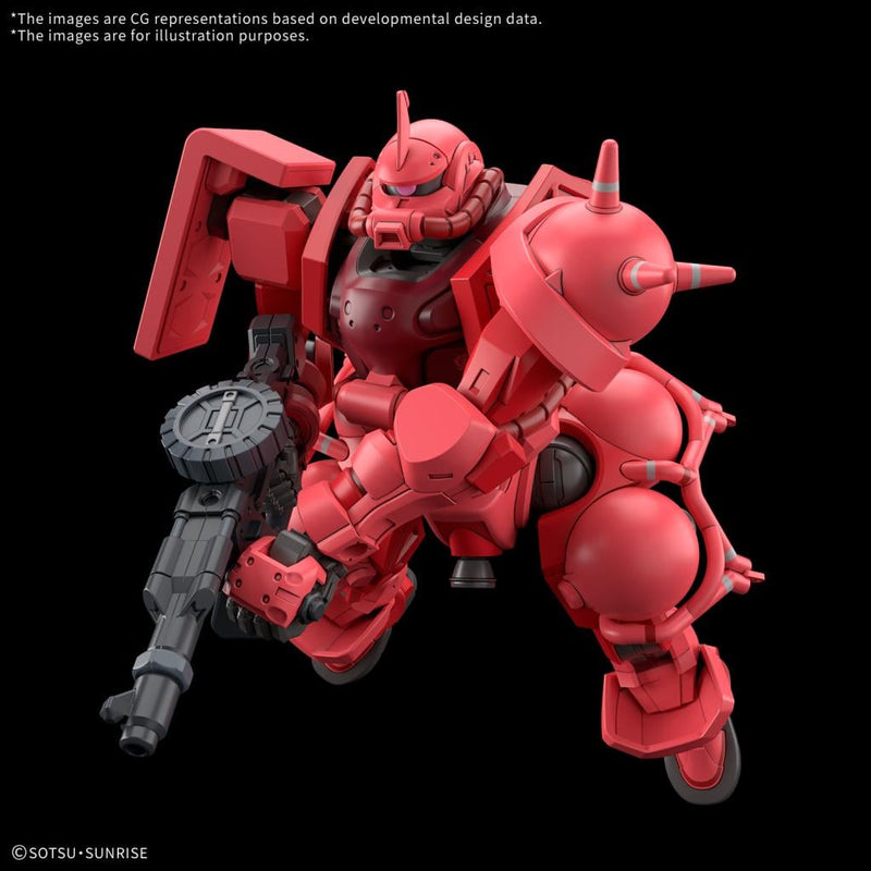 Bandai HG Zaku Char Gq Mobile Suit Gundam GQuuuuuuX 1 144 - Animerch