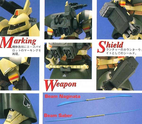 Bandai MG Gelgoog Cannon Mobile Suit Gundam 1 100 - Animerch