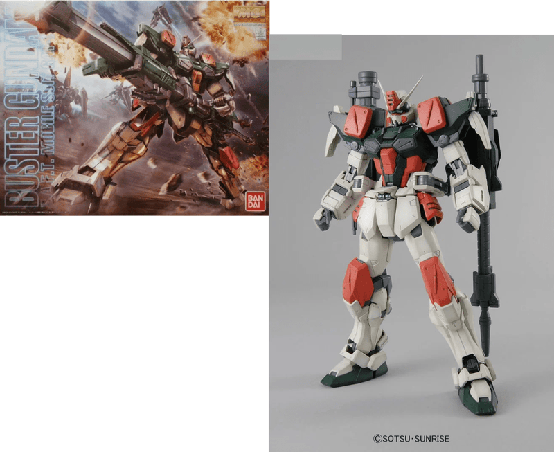 Bandai MG Gundam Buster Mobile Suit Gundam SEED 1 100 - Animerch