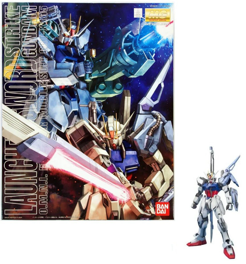 Bandai MG Gundam Launcher Sword Strike Mobile Suit Gundam SEED 1 100 - Animerch