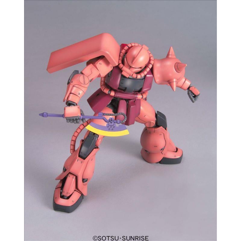 Bandai MG MS06S Chars Zaku II Mobile Suit Gundam 1 100 - Animerch