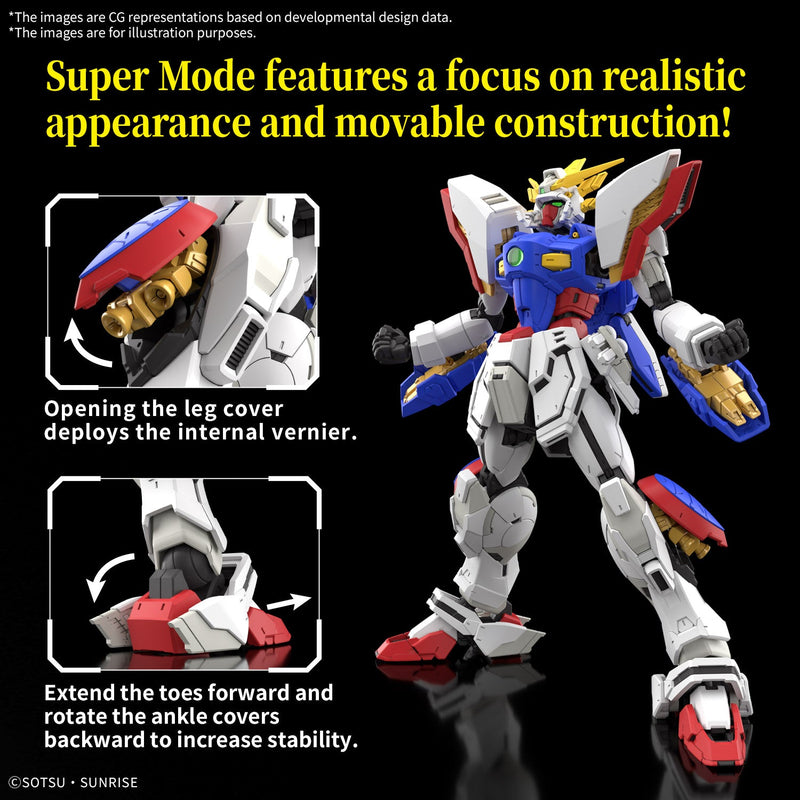 Bandai RG Shining Gundam Mobile Fighter G Gundam 1 144 - Animerch