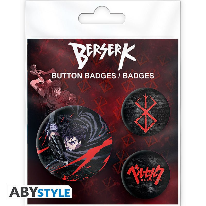 Berserk Badge Pack - 3 stuks - Animerch
