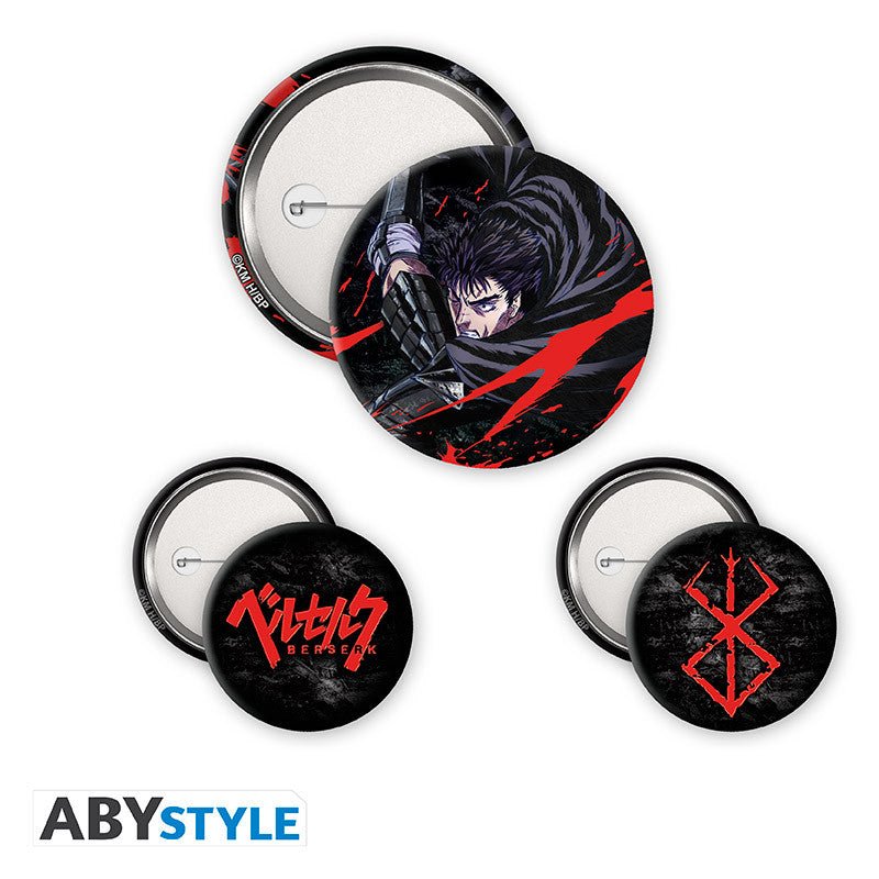 Berserk Badge Pack - 3 stuks - Animerch