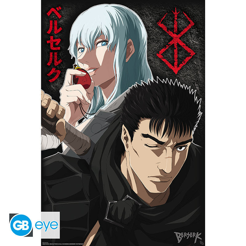 Berserk Guts-Griffith poster - 52 x 38 cm