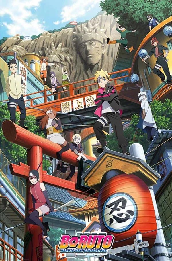 Boruto Group Konoha - 91,5 x 61 cm - Animerch