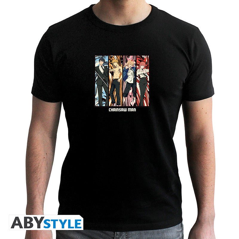 Chainsaw Man Group T-shirt - Animerch