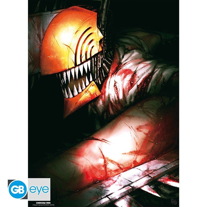 Chainsaw Man poster - 52 x 38 cm - Animerch