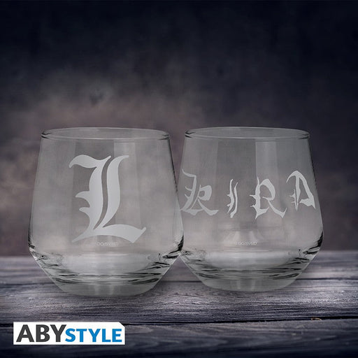 Death Note Kira-L 2 glazen set - Animerch