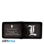 Death Note L symbol portemonnee - Animerch