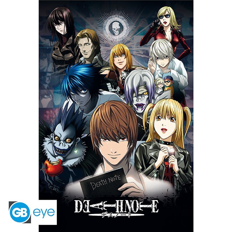 Death Note Protagonists poster - 91,5 x 61 cm - Animerch