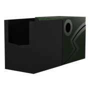 Double Deck Shell Forest Green/Black Deckbox - Animerch