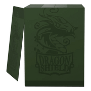 Double Deck Shell Forest Green/Black Deckbox - Animerch