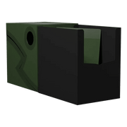 Double Deck Shell Forest Green/Black Deckbox - Animerch
