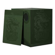 Double Deck Shell Forest Green/Black Deckbox - Animerch