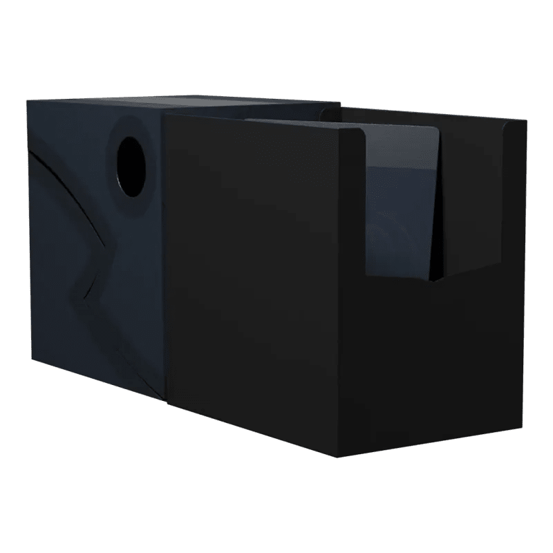 Double Deck Shell Midnight Blue/Black Deckbox - Animerch