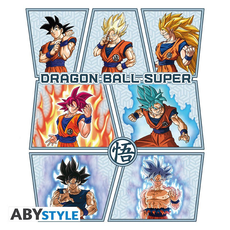 Dragon Ball Gokus transformations t-shirt - Animerch