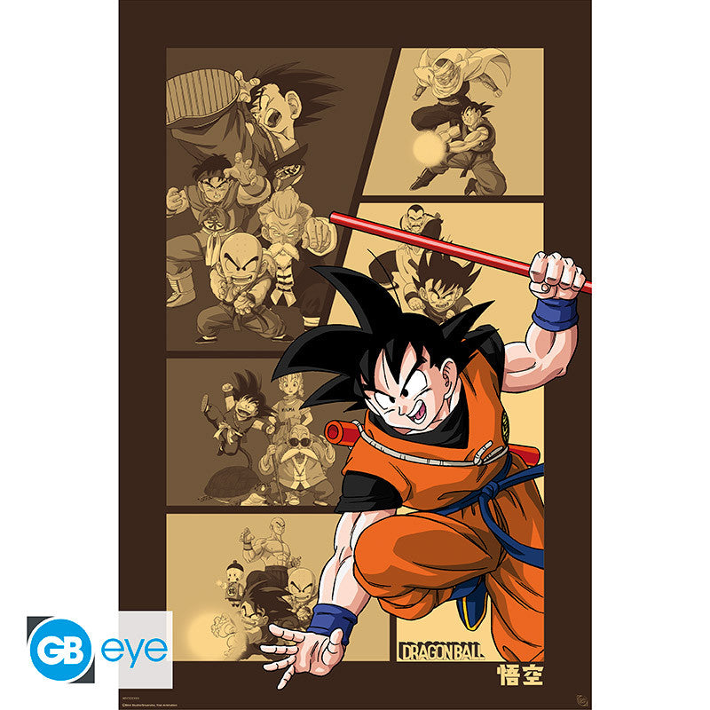 Dragon Ball Goku Retro poster - 91,5 x 61 cm