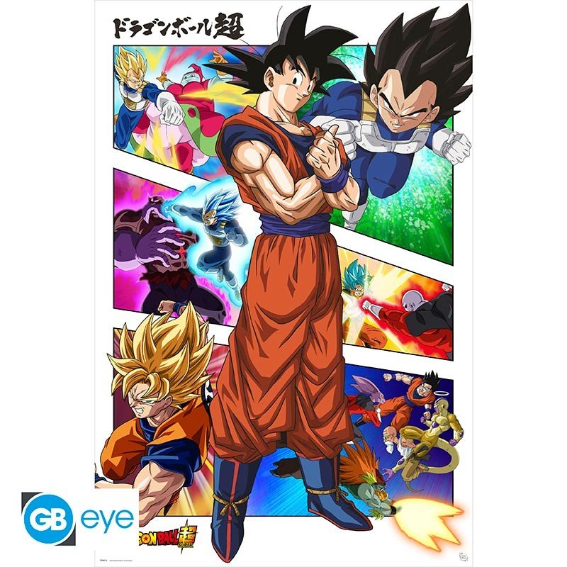 Dragon Ball Super Panels poster - 91,5 x 61 cm - Animerch