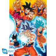 Dragon Ball Super Transformations poster - 91,5 x 61 cm - Animerch