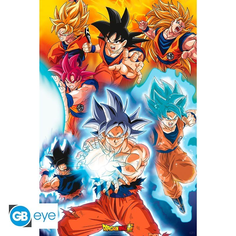 Dragon Ball Super Transformations poster - 91,5 x 61 cm - Animerch