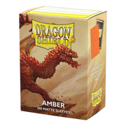 Dragon Shield Amber Matte Sleeves Standard Size - Animerch