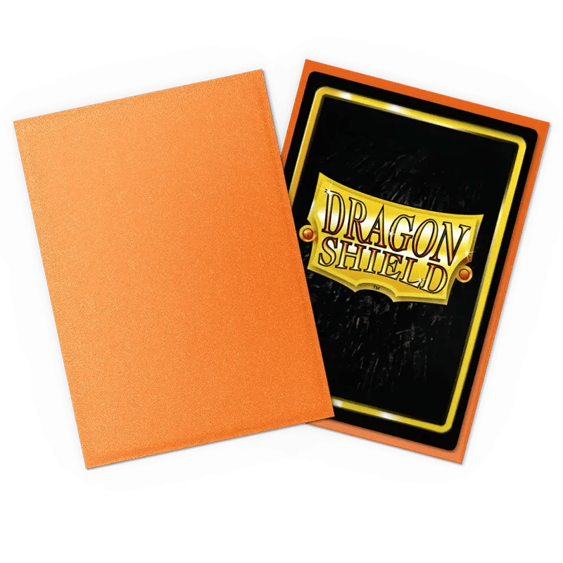Dragon Shield Amber Matte Sleeves Standard Size - Animerch