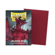 Dragon Shield Blood Red Sleeves - Standard (100) - Animerch