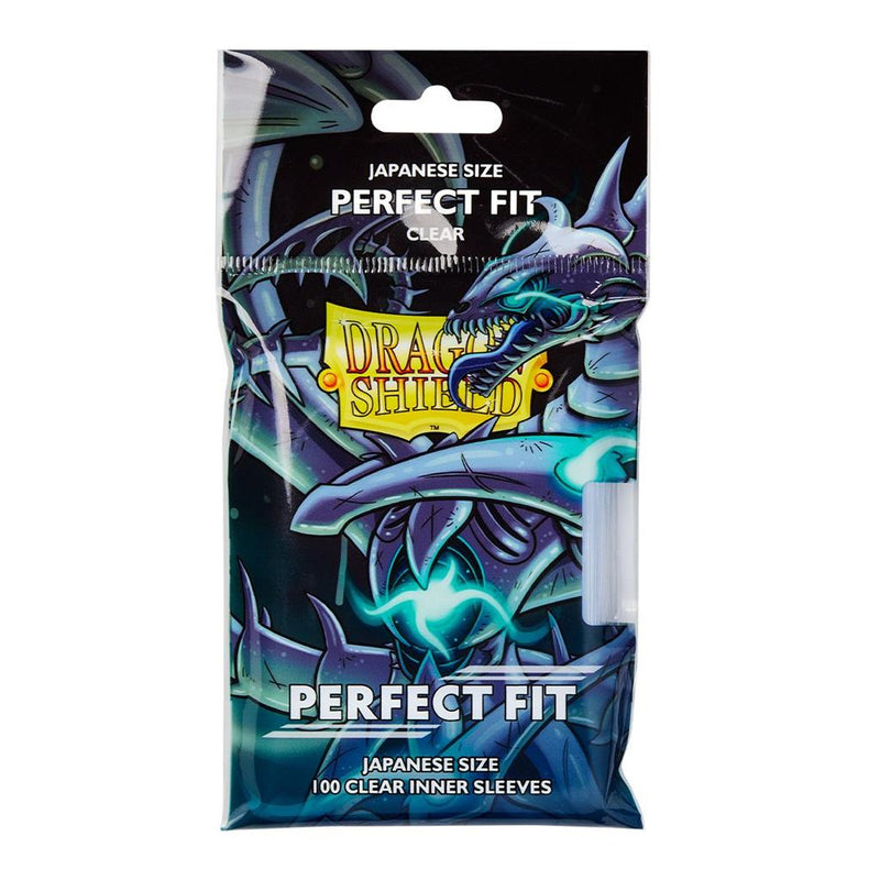 Dragon Shield Clear Toploading Perfect Fit Sleeves Japanese Size - Animerch
