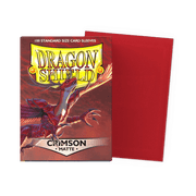 Dragon Shield Crimson Matte Sleeves Standard Size - Animerch